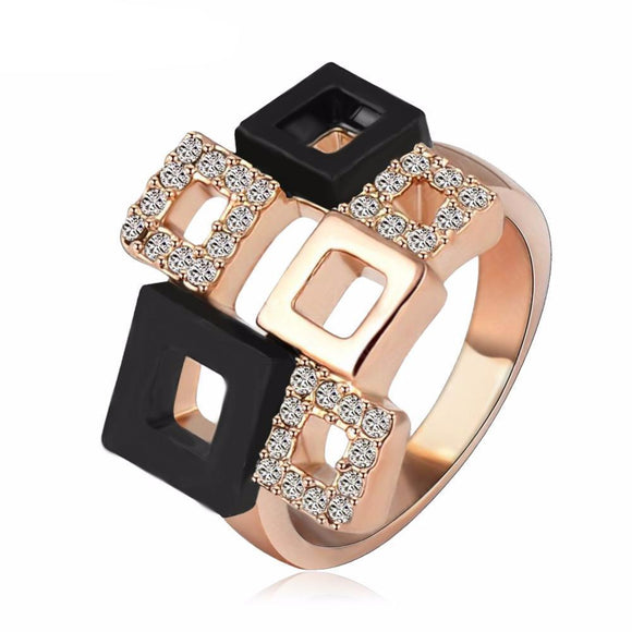 Square Crown Ring For Women