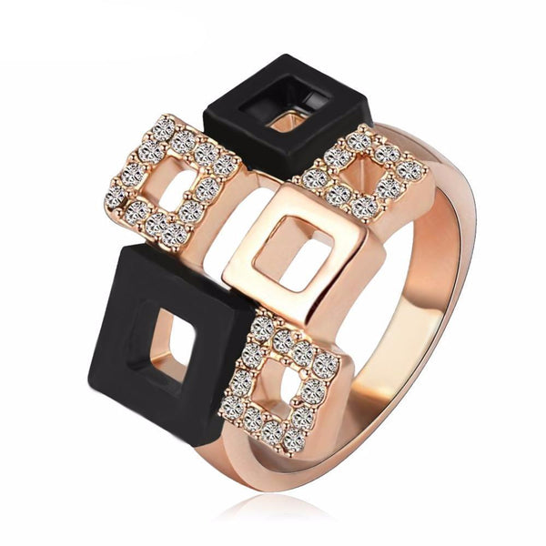 Square Crown Ring For Women