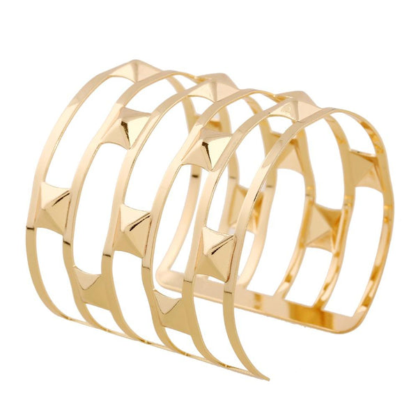 Assorted Geometric Designs Metal Bangles