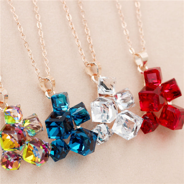 Vivid Geometric Necklaces