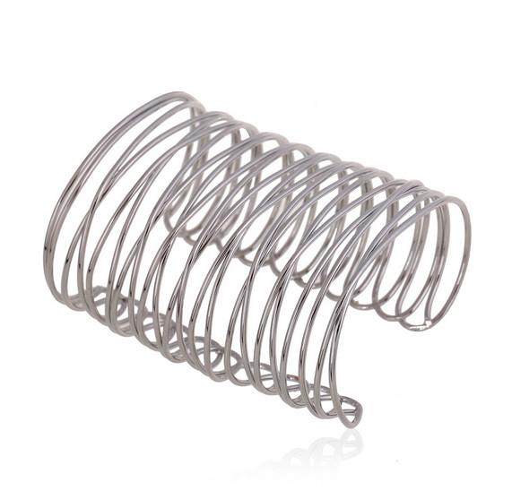 Assorted Geometric Designs Metal Bangles