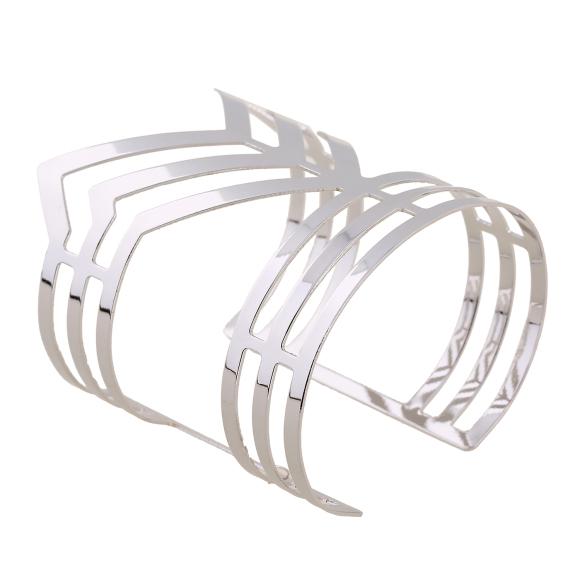 Assorted Geometric Designs Metal Bangles