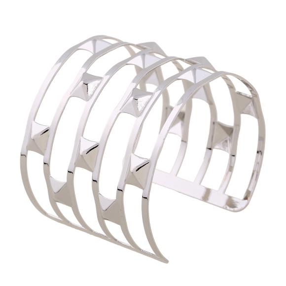 Assorted Geometric Designs Metal Bangles